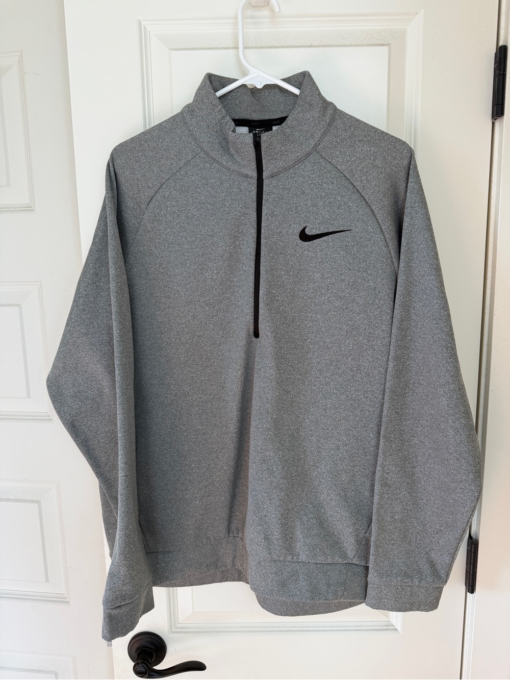Nike Grey Dri-FIT Athletic Quarter-Zip